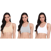 Lyra 541 Premium Cotton Non-Padded Beginners Bra For Women