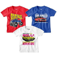 Bon Organik Boy's Regular Fit T-Shirt (Bon15009_Multicolor