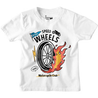 Bon Organik Boy's Regular Fit T-Shirt (Bon12146_White