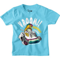 Bon Organik Boy's Regular Fit T-Shirt (Bon12163_Blue