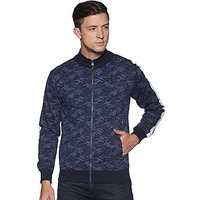 Campus Sutra Men Stylish Navy Blue Sweatshirt