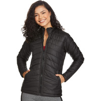 Campus Sutra Women's Quilted Jacket (Az20_Jkbom_W_Pln_Bl_Az Large)