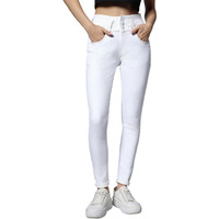 High Star Women's Slim Fit Jeans (Wdfpr172_White_32)