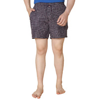 Lux Venus Combed Cotton Cheked Assorted Boxer Shorts For Men