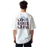 Nobero Men's Graphic Print Oversized Fit T-Shirt (1M-Twrt-C1090_White