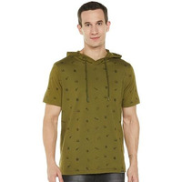 Ketch Men's Slim Fit T-Shirt (Khts000223_Olive