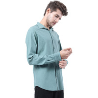 Ketch Men's Slim Fit Shirt (Khsh000849_Mint