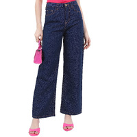 Ketch Women's Regular Fit Mid Rise Jeans (Khjn000858_Indigo_28)