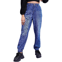 Ketch Women Jogger Fit Youth Jeans (Khjn000885_Blue_32)