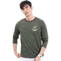 Ketch Men's Regular Fit T-Shirt (Khts000646_Olive Xl)