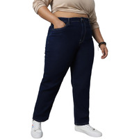 High Star Women's Classic High Rise Jeans (Hswpjnw23101_Ig2_Blue_2, 38