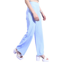 Ketch Women's Regular Casual Pants (Khtr000407_Blue