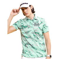 Ketch Mens Casual Relaxed Fit T-Shirt (Khts000677_Green_L)