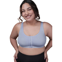 Nykd Women's Cotton Non Padded Wire Free Regular Bra Bra, Nyb103, M Blue, 32Dd, 1N