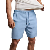 Nobero Men's Bermuda Shorts (1M-Bwsh-R0036-Pbl_Powder Blue_3Xl)