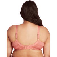 Nykd (Nyb101 Cotton Non Padded & Non Wired Everyday Bra For Women | M-Frame Structure For Bounce Control With Full Coverage & Super Soft Wide Straps - Mauve