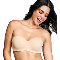 Nykd Women's Polyamide Heavily Padded Underwire Push-Up, Strapless, T-Shirt Bra (Nykdb00004799_Nude_38B)