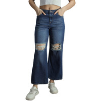 High Star Women's Regular Jeans (Hswjns2401_Ig4_Blue_7