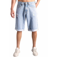 High Star Men's Regular Shorts (Hsmdts2402_Ig8_Blue_C