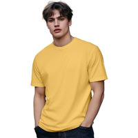 Nobero Men's Regular Fit T-Shirt (1M-Twts-R0007_Pineapple