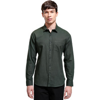 Ketch Men Full Sleeve Slim Fit Khsh002034 Green M