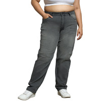 High Star Women's Classic Jeans (Hswjns24F6_Jun_Grey