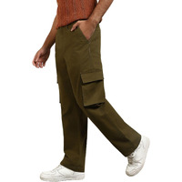 Nobero Travel Cargo Pants(1M-Bwcp-R0006-Mgn4_Military Green_L)