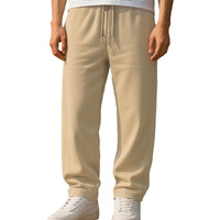 Men Straight Fit Joggers(1M-Bwjg-R0149-Pb2_Pebble_S)
