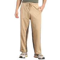 Nobero Men Loose Fit Joggers(1M-Bwjg-R0162-Gr4_Ginger Root_L)