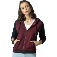 Juneberry Sweatshirt & Hoodie, Cotton Blend Full Sleeves Jumper, Round Neck Regular Fit Long Sleeve Womens Sweatshirt, Winter Wear