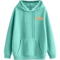 Juneberry Cotton Fleece Oversized Fit Graphic Printed Full Sleeve Hooded Sweatshirt For Women/Girls (Available In S To 3Xl) (Jhd0423Grpt76_Xl)