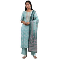 Libas Women's Silk Blend Kurta Set (36890