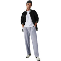 Kotty Men's Relaxed Fit Casual Trouser | Elastic Waistband | Lightweight & Breathable Fabric | Stylish Straight-Leg Pants For Everyday Wear(Grey,34)