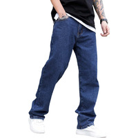 Kotty Men's Solid Regular Fit Mid Distressed Fashionable Trendy Denim Jeans(Blue,34)