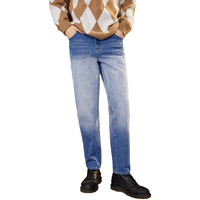 Kotty Men's Regular Mid Rise Blue Jeans