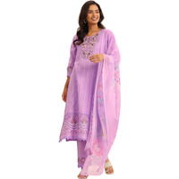 Libas Women's Cotton Blend Kurta Set (99785