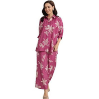 Libas Women's Silk Blend Co-Ord Set (400231Or