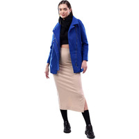 Kotty Women's Long Coat Trendy & Comfortable Outerwear(Blue,L)