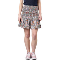 Kotty Women's Printed A-Line Western Looks Skirt Multicolour