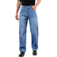 Kotty Womens Solid Lightweight Gulf Blue Denim Jeans(Blue,28)-Kttmensjeans325_28