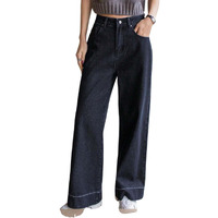 Kotty Women's Straight Fit Solid Comfortable And Strechable Regular Length Jeans(Blue,28)_Kottyladiesjeans2549M