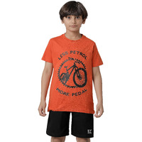 Kyda Kids 100% Cotton Boys Clothing Set Tshirt & Shorts - Half Sleeve Tshirt & Half Pant For Boy(K-Boys-A1-Set-T&S-C18-8-9Y_1,Multicolor)