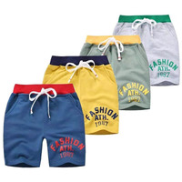 Kyda Kids  Cotton Printed Regular Fit Shorts For Boys (Pack Of 4) Multicolour