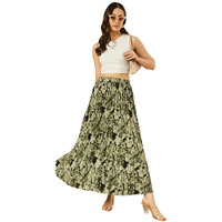 Kzully Crepe Western Women's Skirts
