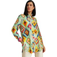 Leriya Fashion Printed Regular Fit Jeans Korean Trendi Western Tops For Women Stylish