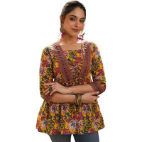 Leriya Fashion Women's Regular Fit Western Top