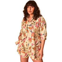 Leriya Fashion Women Rayon Regular Casual Pyjama Set Pink 3Xl