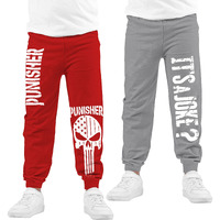 Kyda Kids Boys Cotton Printed Track Pants (Pack Of 2)