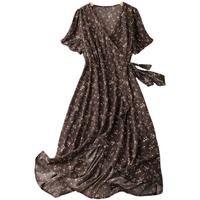 Litzo Dress For Women || Western Dresses For Women || One Piece Maxi Dress (L-78-Xl) Grey