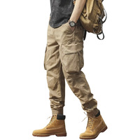Lymio Men Cargo || Men Cargo Pants || Men Cargo Pants Cotton || Cargos For Men (Cargo-85-2Xl) Beige